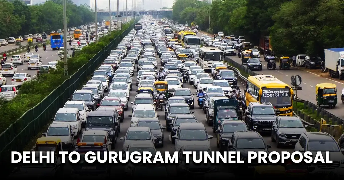 Delhi to Gurugram Tunnel Proposal: Transforming Commutes with a 10-Minute Route
